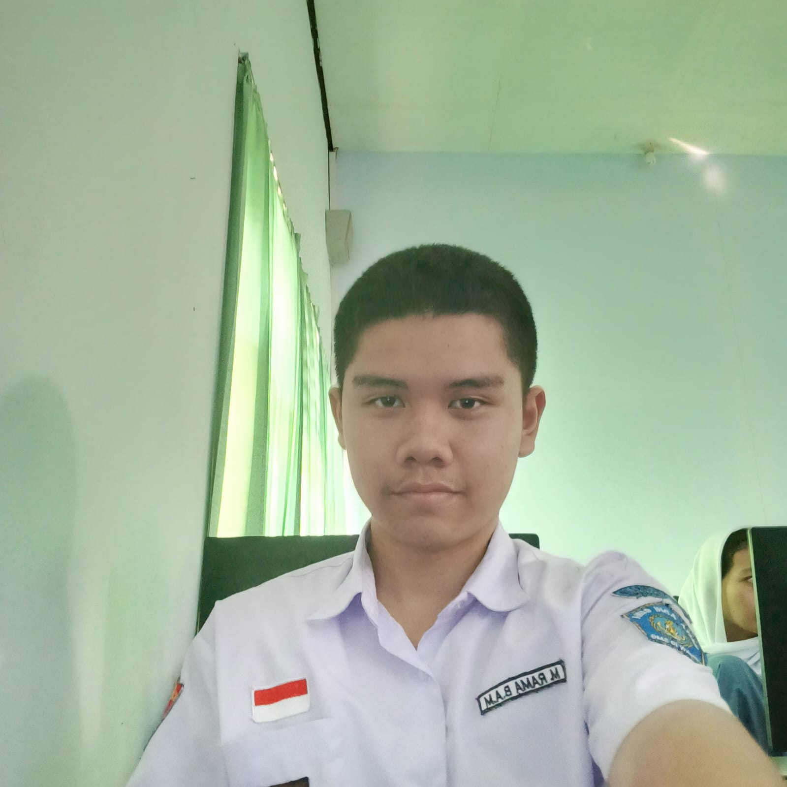 Rama as a XI RPL 1 Student